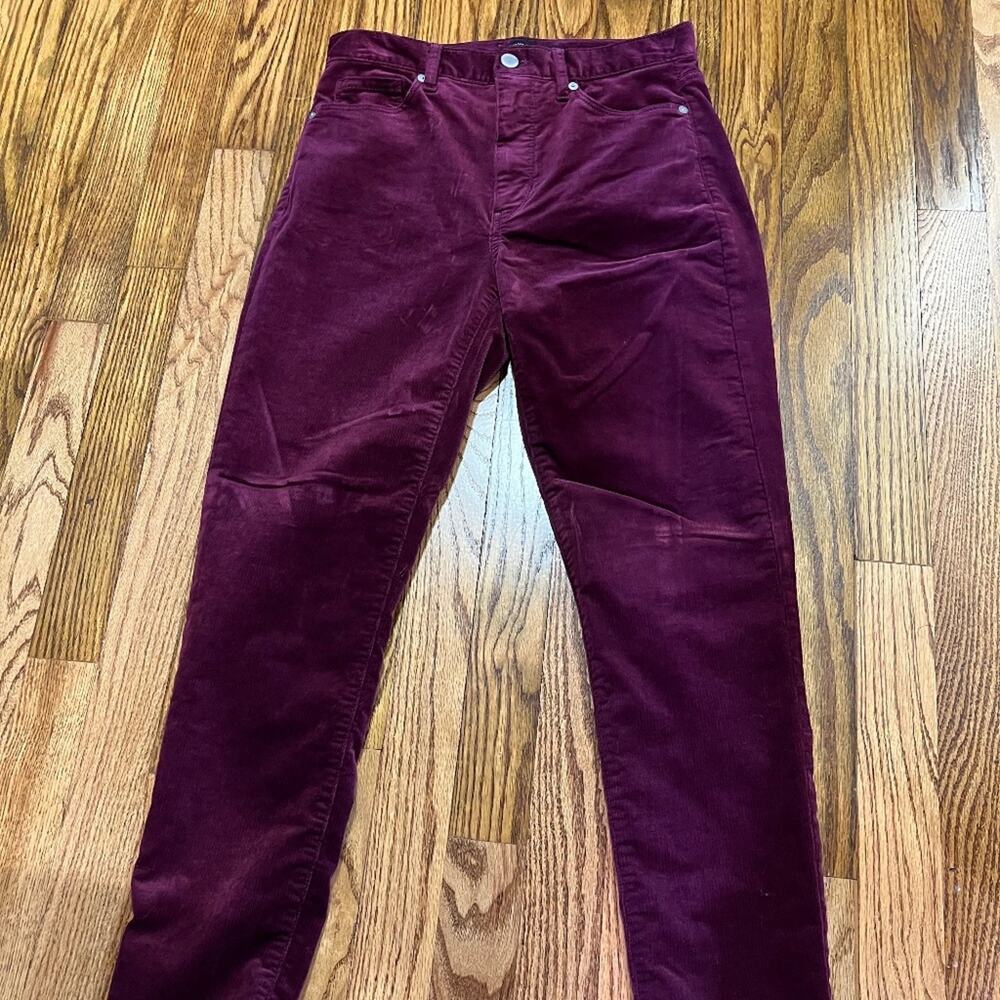Banana Republic Skinny Corduroy Velvet Pants 26